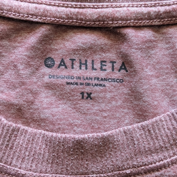 Athleta Uptempo Tee Size 1X - Picture 3 of 7